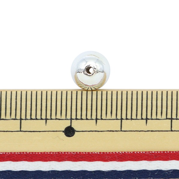 シルバービーズ　ビーズパール ビーズ 『パールビーズ シルバー 8mm 20個入り』 ビーズ,パール