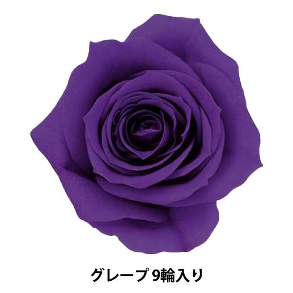 プリザーブドフラワー 『ローズ いずみ ブライダルピンク 9輪入り