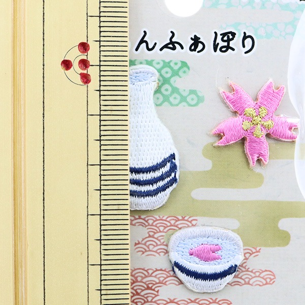 ワッペン 『和雑貨ワッペン 日本酒 WWP-13』 雑貨,ワッペン,アイロン