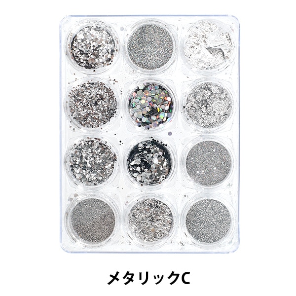 アクセサリー素材 『アクリルラインストーンセット クリスタルAB 2mm