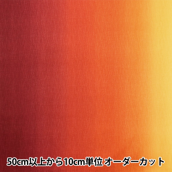 数量5から】 生地 『グラデーションプリント アオ DD11216S-501