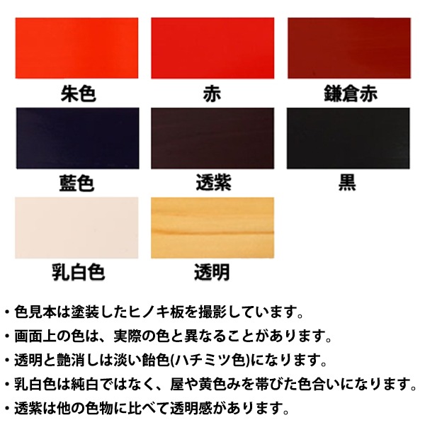 塗料 『水性工芸うるし 藍色 200ml 800096』 Washin Paint 和信