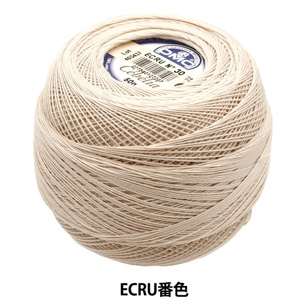 졼 إ٥ꥢ #30 50g ECRU DMC ǥॷ