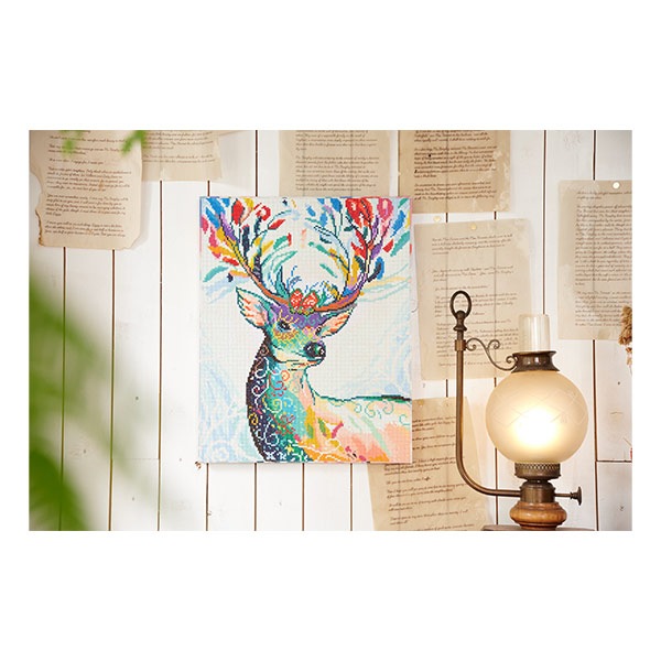 ビーズキット 『ダイヤモンドフィックス 鹿の夢 515998』 東京交易