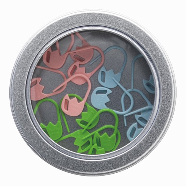 のぞみ出品 編み物用品 『段かぞえマーカー 小 セット チューリップ AC-086