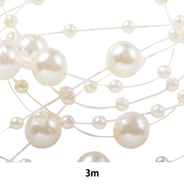 アクセサリー素材 『パールコード 4mmパール クリア GN-14-20S-4