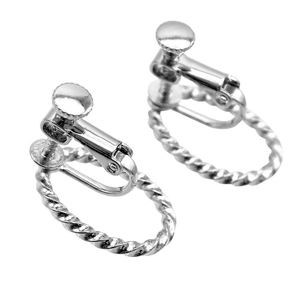 手芸金具 『デザインイヤリング ニッケルフリー S 271/0397』 ビーズ