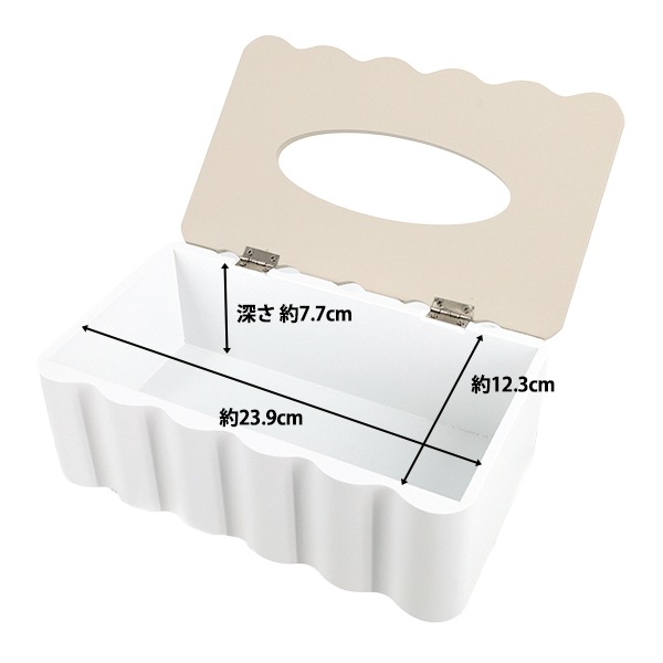インテリア雑貨 『ティッシュボックスケース 約25.2×15.2×9cm EH-01