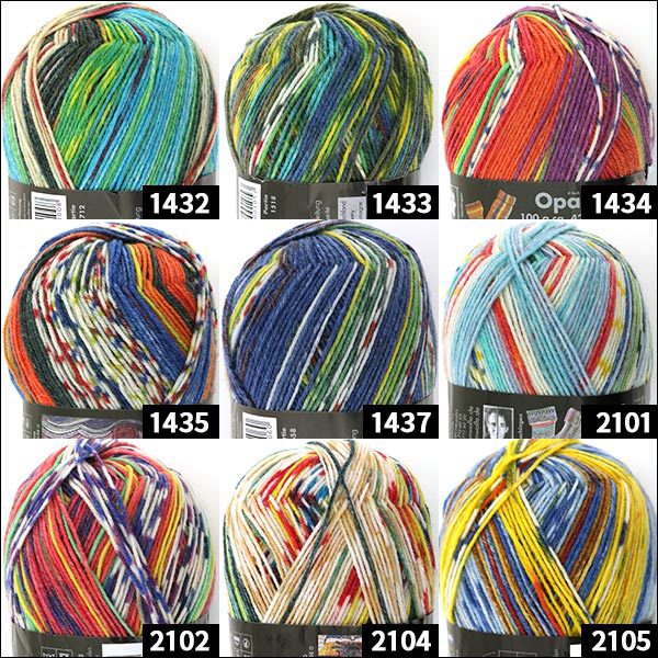 ソックヤーン 毛糸 『Hundertwasser(フンデルトヴァッサー) 1435番色
