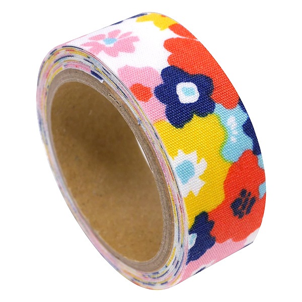 お名前ラベルシール 『NUNO DECO TAPE (ヌノデコテープ) おはなのかん