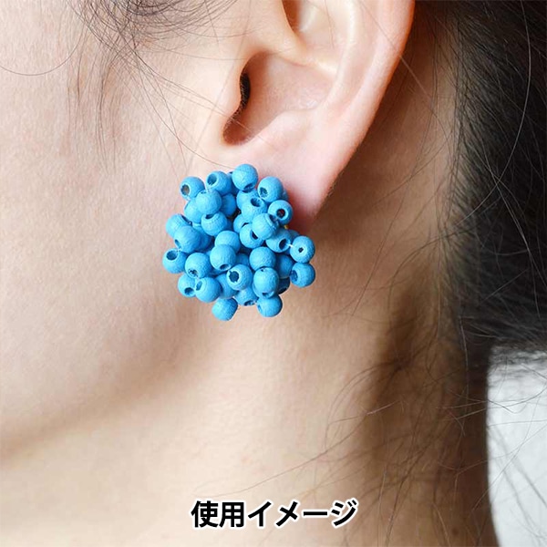 ビーズキット 『もくもくイヤリング ブルー HCA21//11』 MIYUKI ミユキ