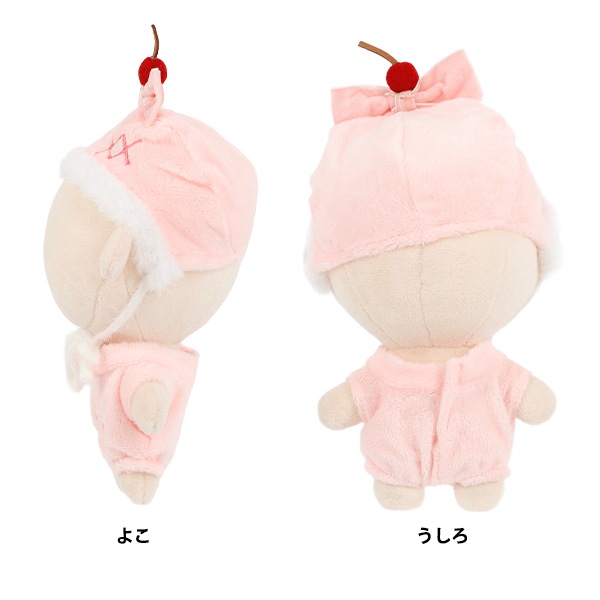 ぬいぐるみ衣装 『ドール服 ピンク Mサイズ 25-039』 手芸