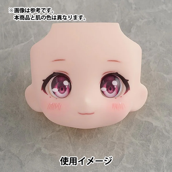 ねんどろいどどーる かすたむヘッド 　peach  6個 ドール 本体 『ねんどろいどどーる かすたむヘッド (peach