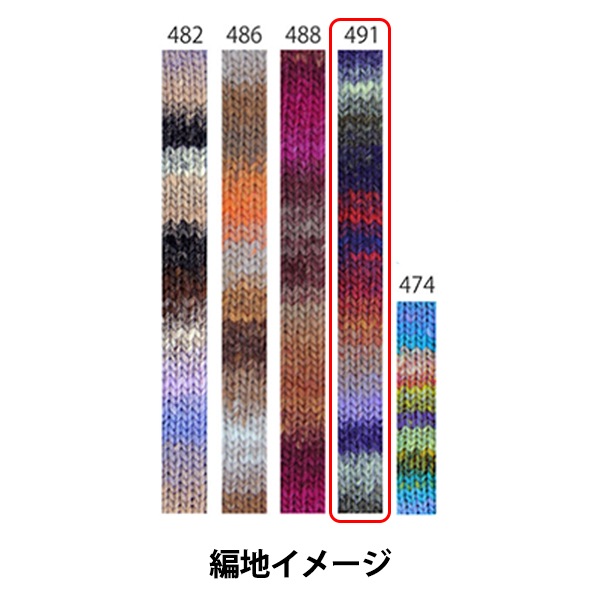 **ブルーグレイの丸箱&変わり糸巻き3本** 秋冬毛糸 『くれよん 491番色』 NORO 野呂英作 毛糸_,メーカーで探す