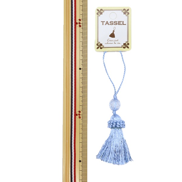 手芸パーツ 『タッセル 2021 24番色 ブルー BX1186-24