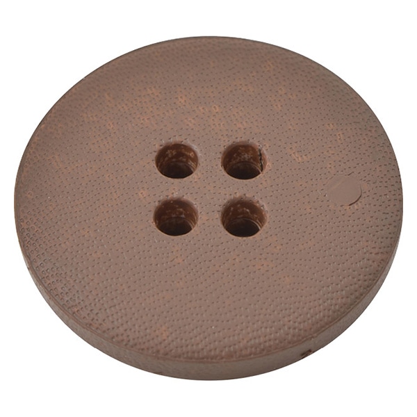 ボタン 『革調ボタン 四つ穴 #42 2.3cm RN5910』 服飾,ボタン