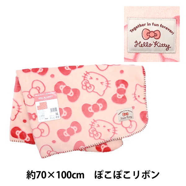 防寒具 『静電気防止加工 花柄ボアブランケット 70×100cm