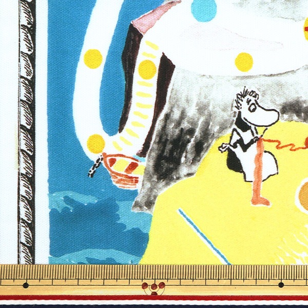 生地 『ムーミン アートクロス 約100×78cm GC-1239-1A』 KOKKA コッカ