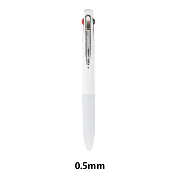 ボールペン 『クリップオンスリム2C 透明 B2A5-C』 ZEBRA ゼブラ 画材