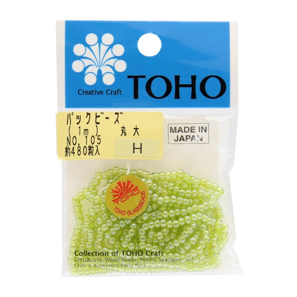 ピース ビーズ 『パックビーズ 丸大 No.909』 TOHO BEADS トーホービーズ