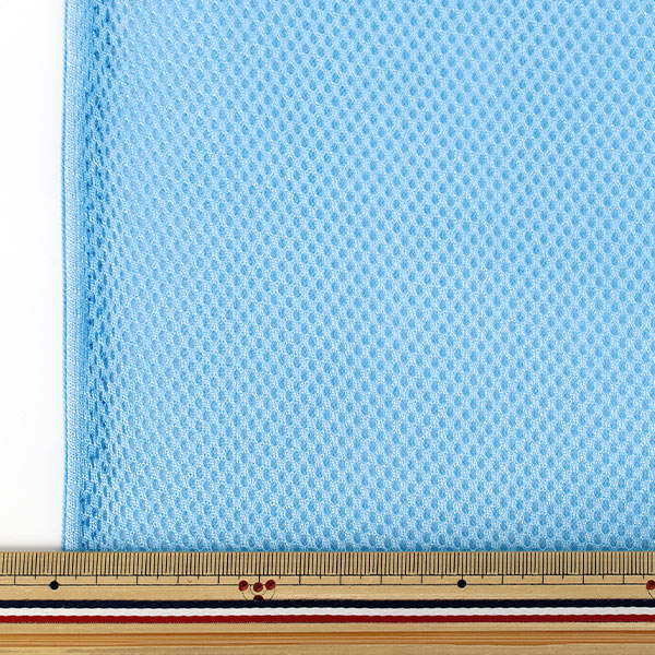 生地 『メッシュ 約70×50cm サックス MESH25-16SA』 カットクロス,種類