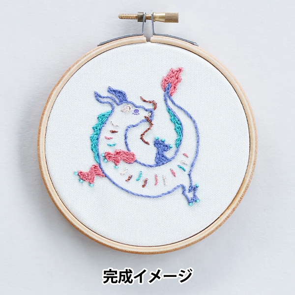 美品　MIKIO SAKABE　シースルージャケット　犬　刺繍　フリーサイズ 刺しゅうキットセール】刺しゅうキット 『nuie 刺繍キット