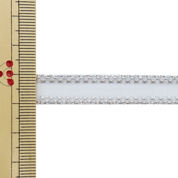 数量5から】 リボン 『ダブルエッジメタリック 480 幅約1cm 3番色