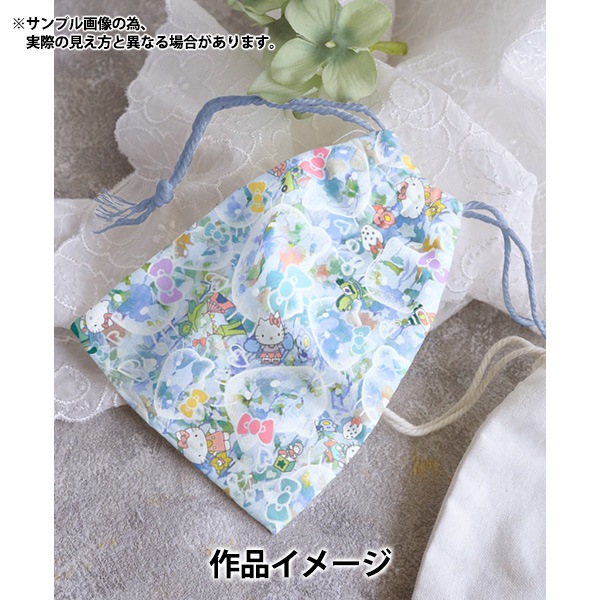 【週末特価1点のみ】2024年ハローキティ、バブルドリームス、リバティタナローン 生地 LIBERTY FABRICS リバティ・ファブリックス タナローン ハロー