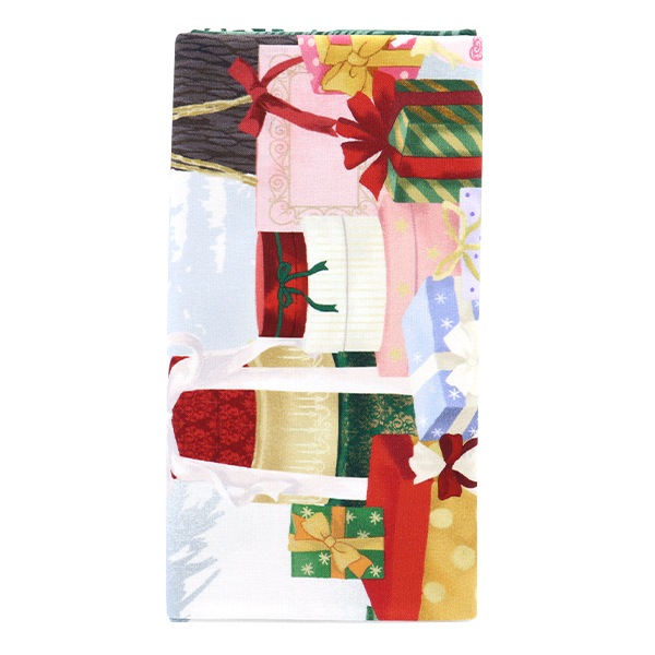 ツリー 生地 『クリスマスツリー パネルカットクロス 約108cm×73cm