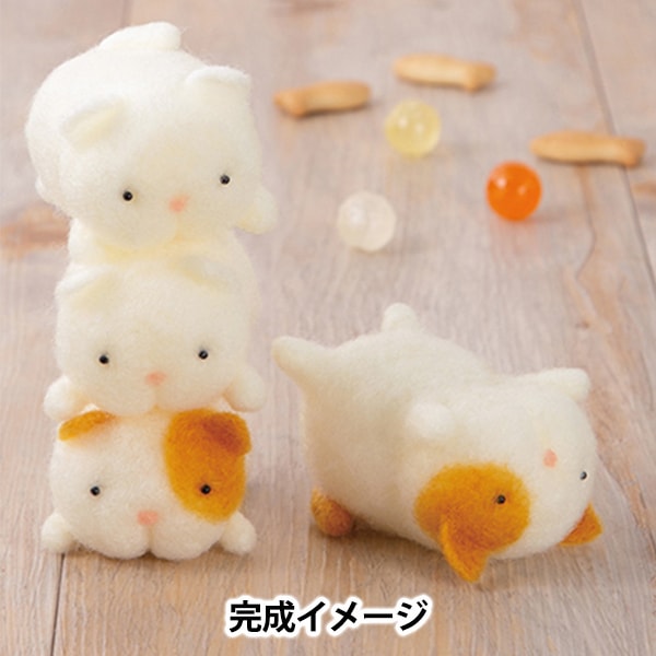 羊毛フェルト　YUA☆ 楽天市場】羊毛フェルトキット 『かわいいどうぶつたち きつね