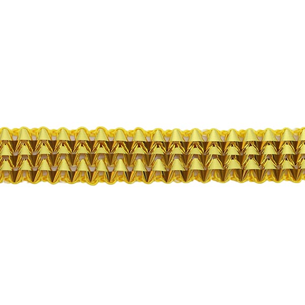 数量5から】 手芸ブレード 『ラメブレード 幅約1.5cm 1番色 3003
