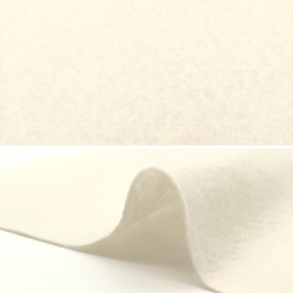 フェルト 『抗ウイルスフェルトロール 40角 1mm厚 ペールオレンジ