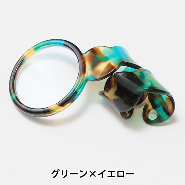 刺しゅう用品 『鯖江リングルーペ オレンジ×ブルー SABA08OR/BU