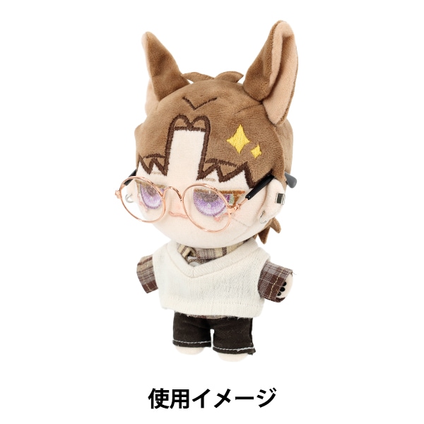 ぬいぐるみ衣装 『mpa ニットベスト Mサイズ ホワイト MPA-103A-M
