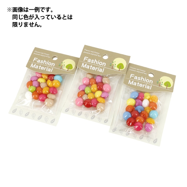 ボタン 『プラボタンミックスセット 約13mm 20個入り MIX』 服飾