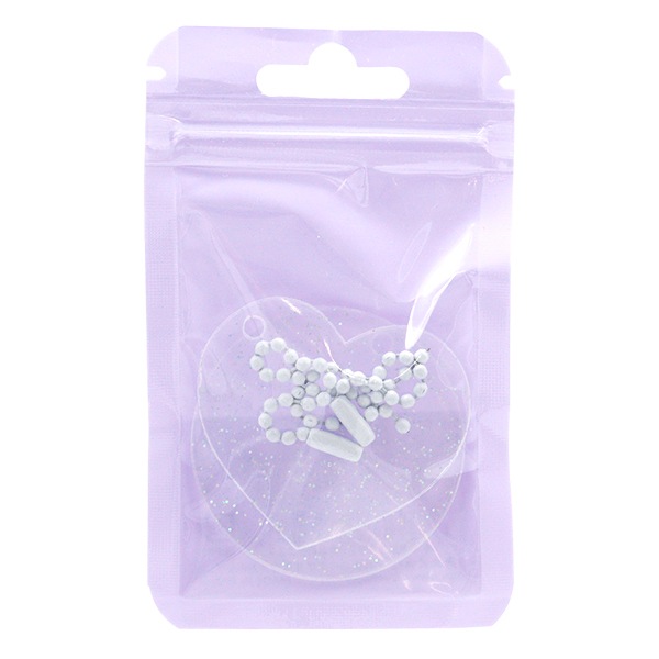 手芸パーツ 『プレートキーホルダー クリア DW-10』 KIYOHARA 清原