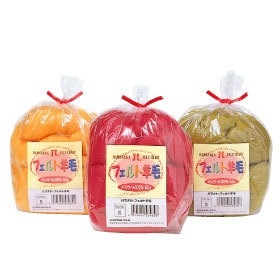 羊毛フェルト 『ハマナカ フェルト羊毛ソリッド 白 H440-000-1