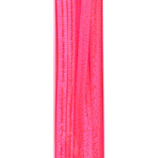 モール 『カラーモール 三分 5本入り 蛍光ピンク 351番色』 SOANDYOU