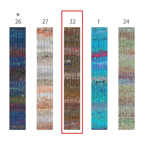 秋冬毛糸 『アネモネ 32番色』 NORO 野呂英作 毛糸_,メーカーで