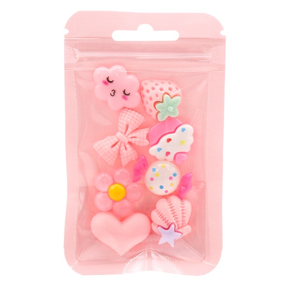 手芸パーツ 『デコパーツミックス S ピンク DW-03』 KIYOHARA