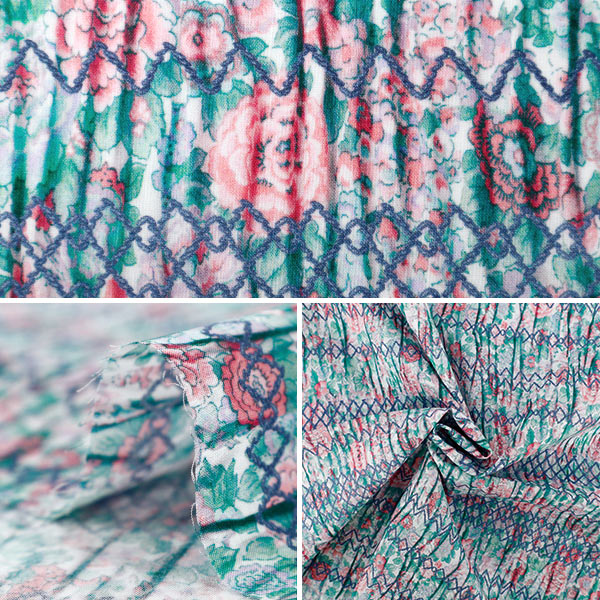 にこっち様　エリジアンスモックAU プルオーバー 数量5から】 生地 『リバティ・ファブリックス タナローン エリジアン