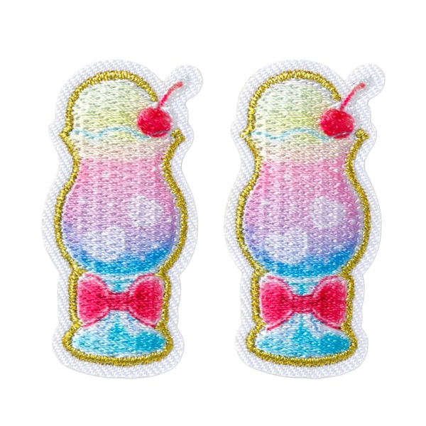 ワッペン 『ぷちワッペン クリームソーダ PWP-16』 雑貨,ワッペン