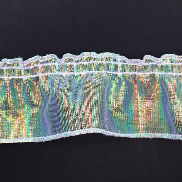 数量5から】 レース 『パールフリル 幅約3.5cm 1番色 2000F-1』 服飾