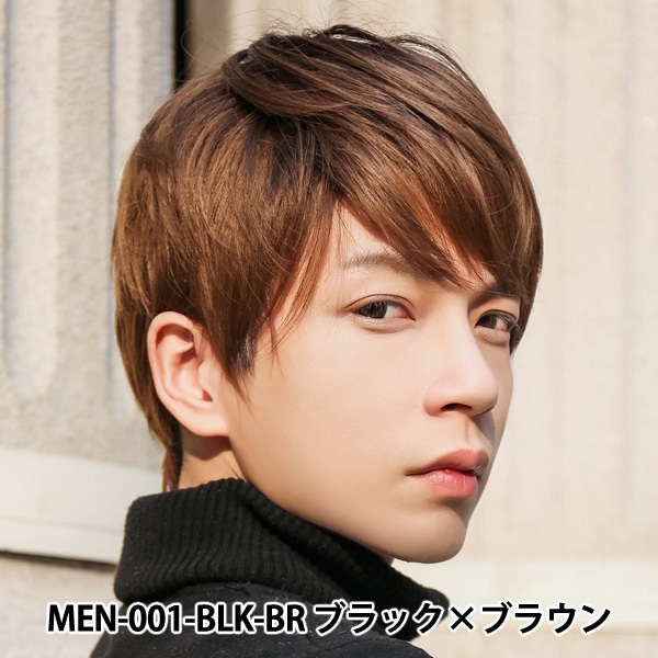 ウィッグ 『Tefure (テフリ) ナチュラルショート LAFU ブラック