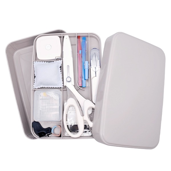 ソーイングセット 裁縫セット 『トレミー ソーイングセット グレージュ