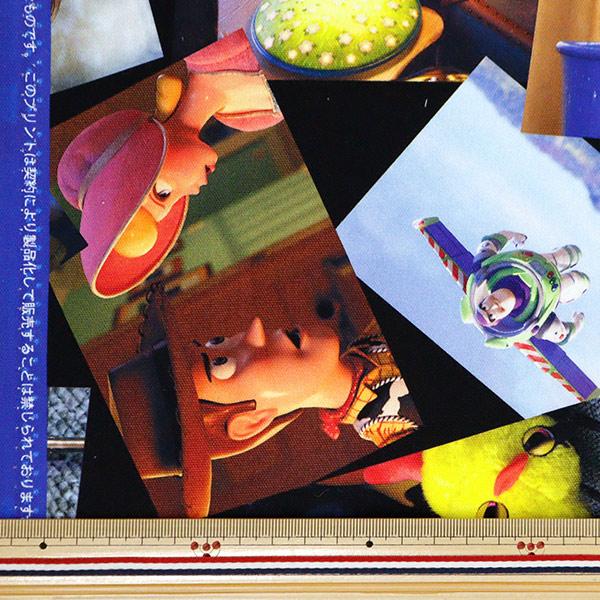 数量5から】 生地 『オックス トイ・ストーリー4 デジタルプリント G