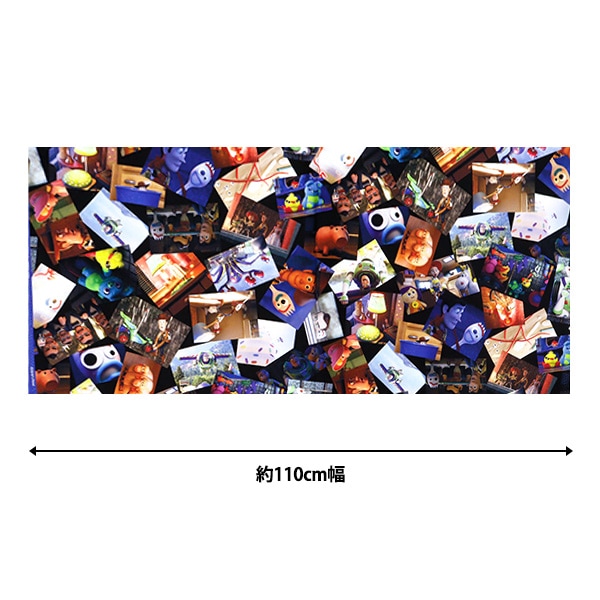 数量5から】 生地 『オックス トイ・ストーリー4 デジタルプリント G