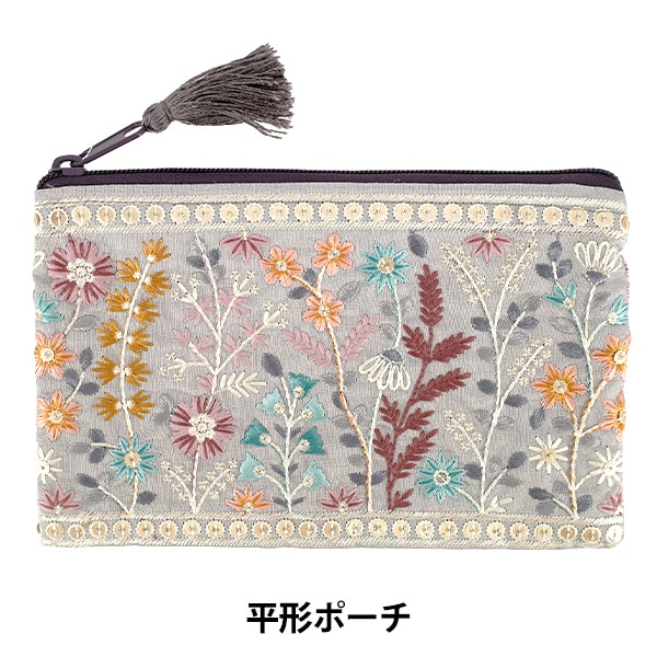 小物入れ 『巾着ポーチ サックス BZY-23002』 生活雑貨,ポーチ・小物