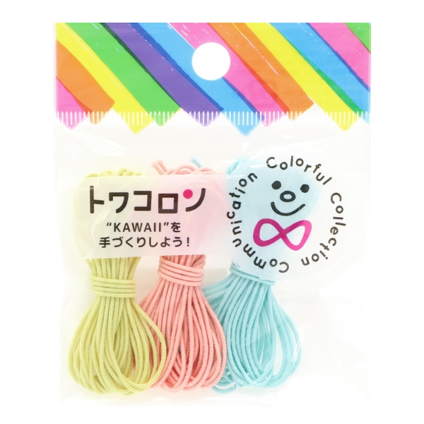ゴム 『トワコロン用ゴム 1mm ペールB TCG-005』 ビーズ,ビーズ用品