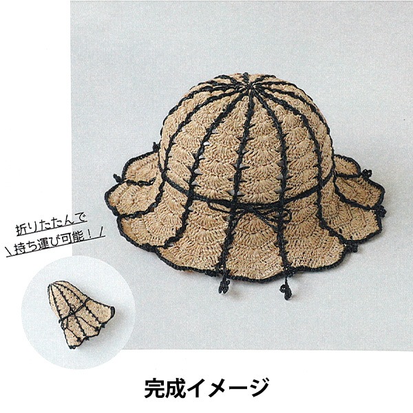編み物キット 『クローシュハットバイカラーキット H167-255-209